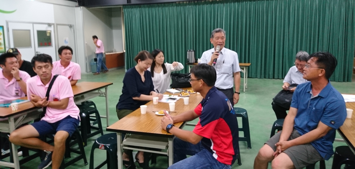 鄭榮瑞代理場長勉勵莿桐鄉青農聯誼分會