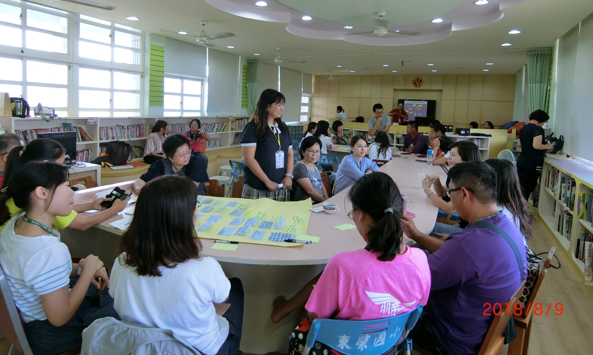 世界咖啡館討論食農教育議題