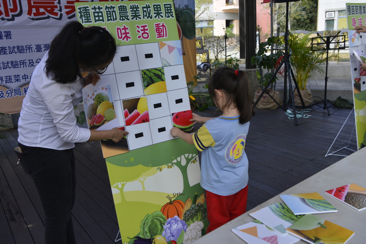 種苗拼圖趣味遊戲