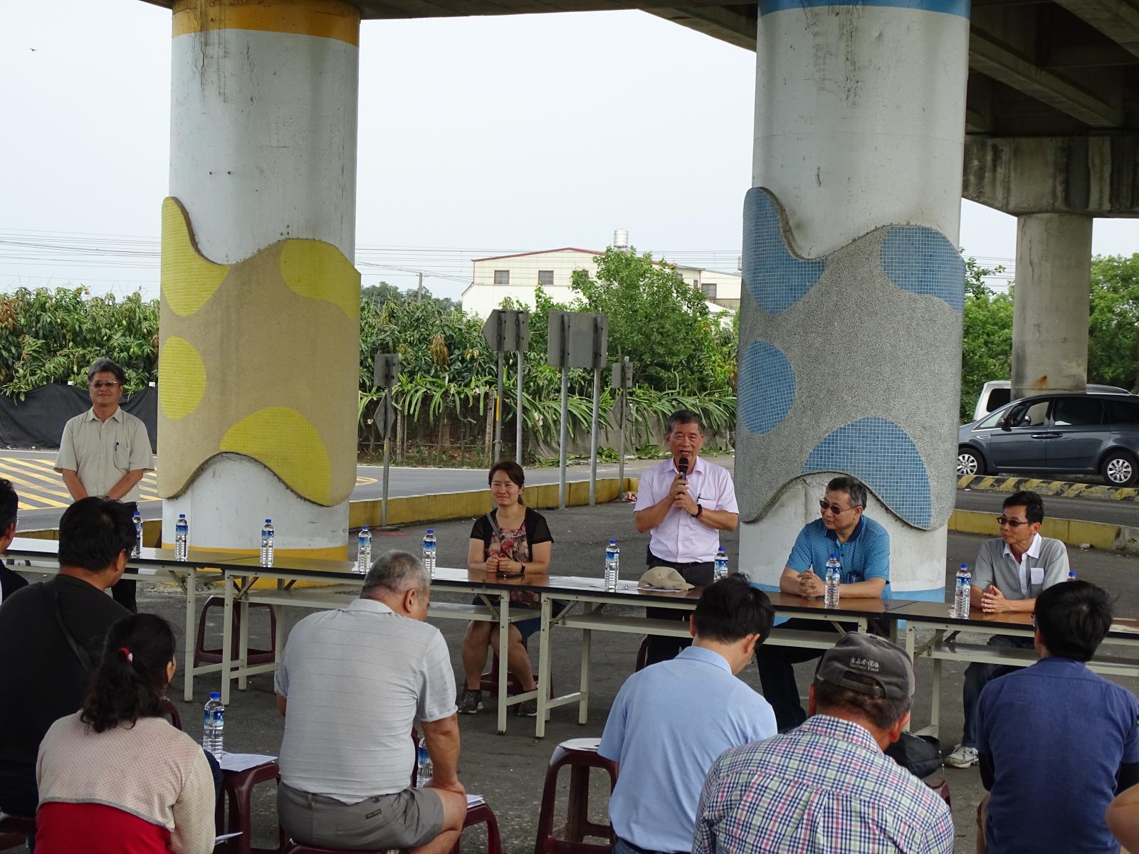 鄭榮瑞場長主持觀摩會