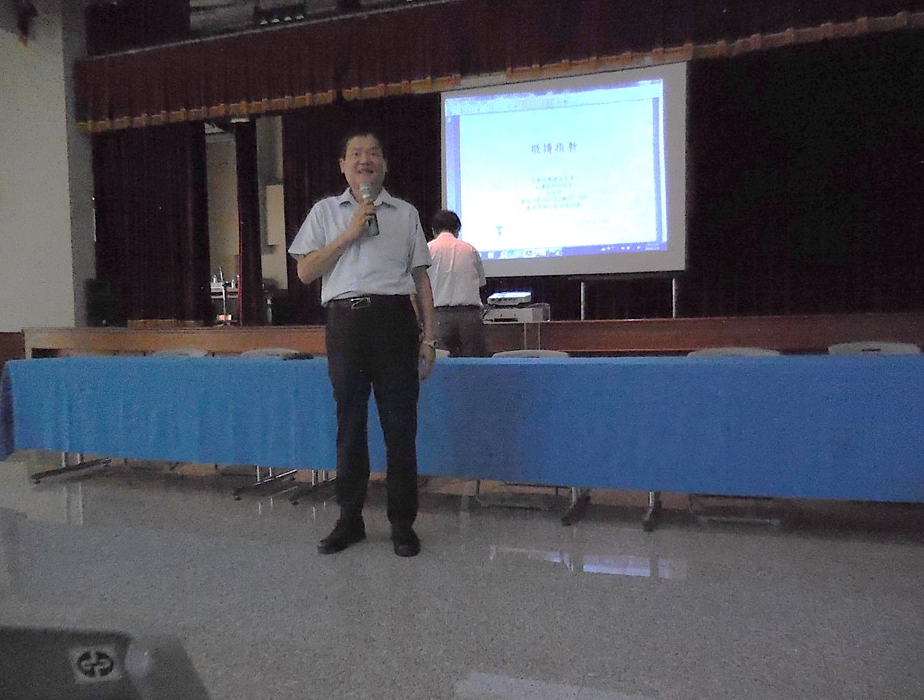 雲林縣二崙鄉農會李總幹事達彦一同主持本次講習會