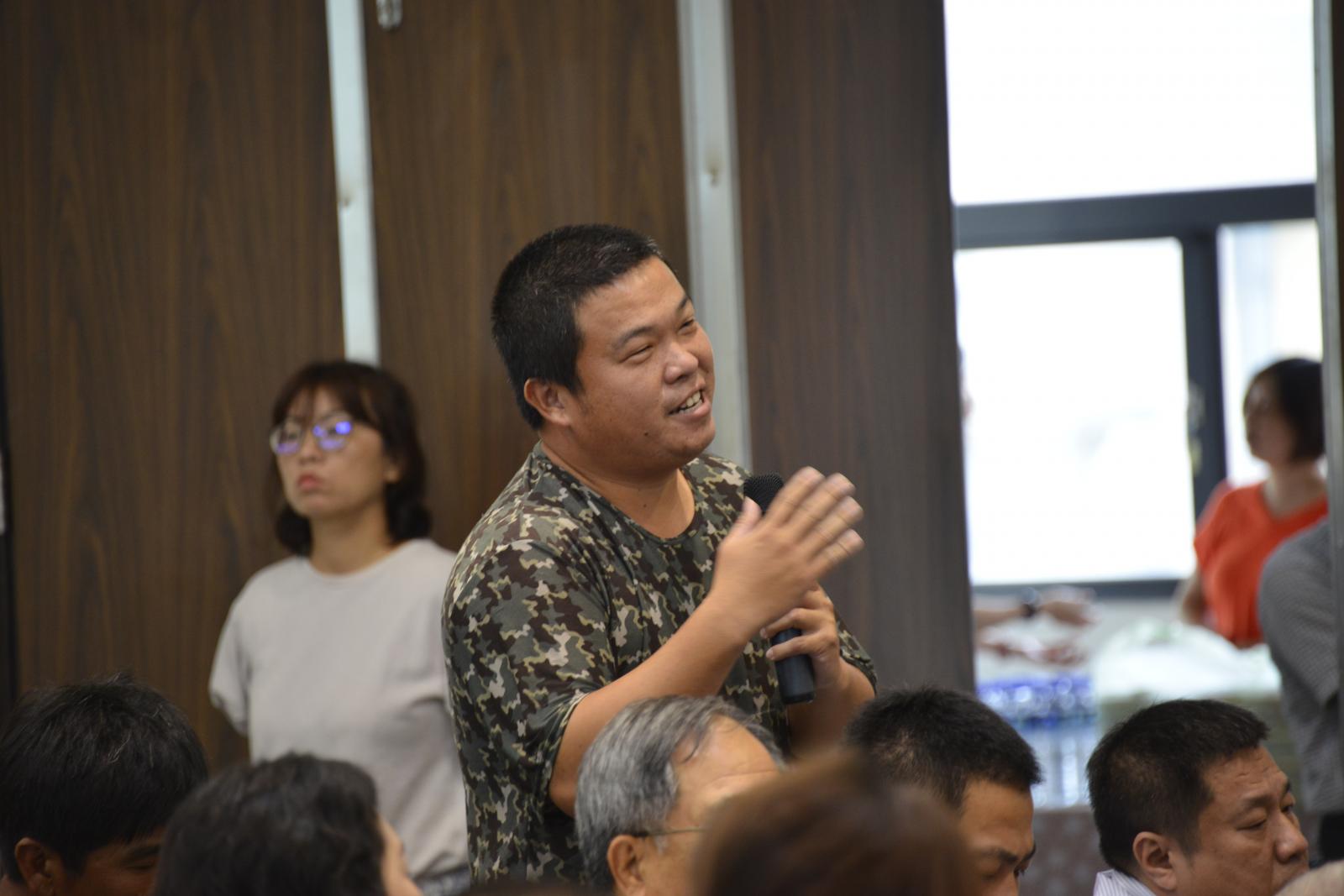 農民提問有關農業保險問題