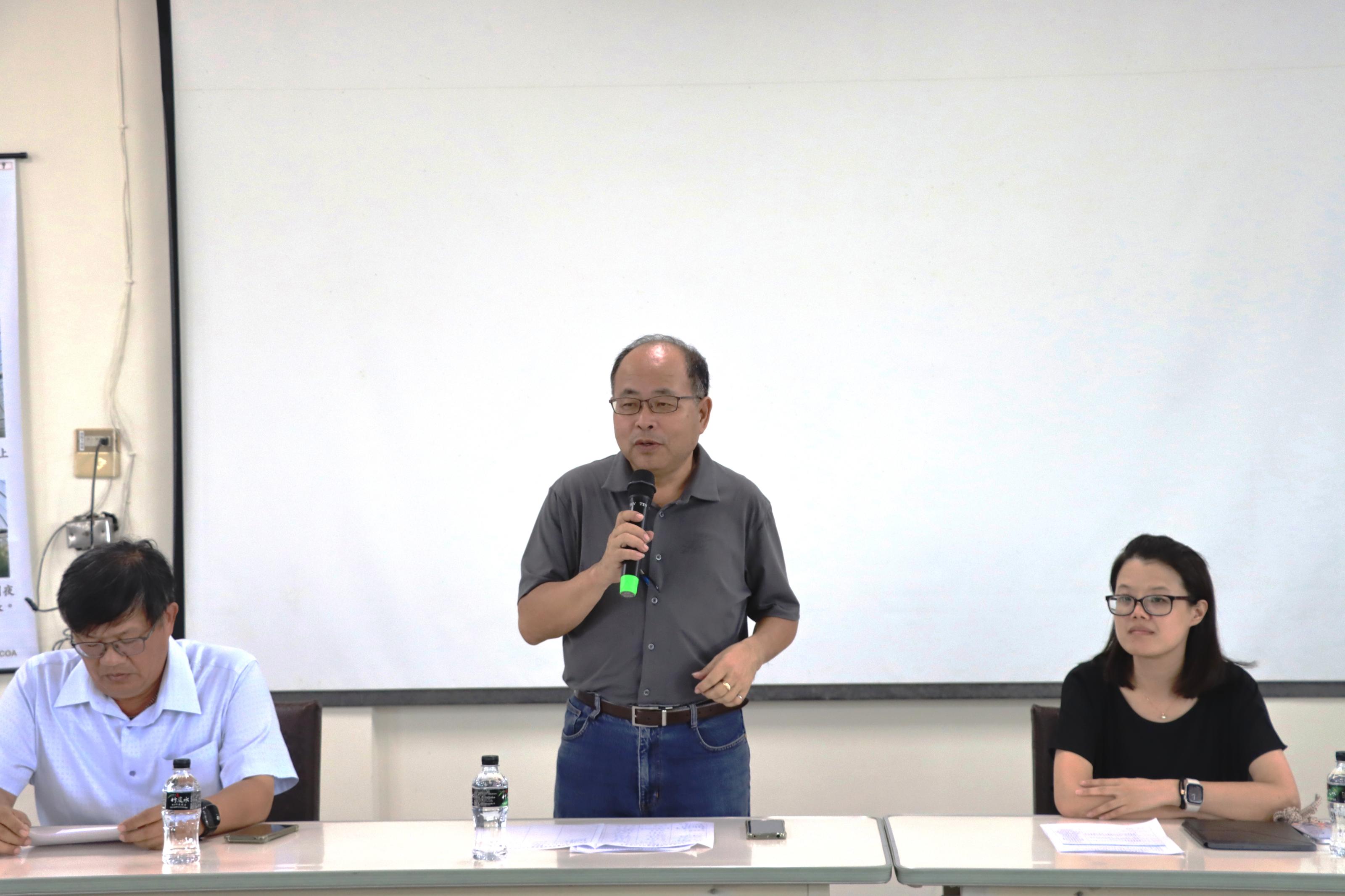 開場由本場羅正宗場長說明觀摩會宗旨。