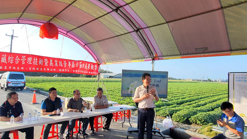 盧永祥老師協助回復農友提問青年農業經營困境