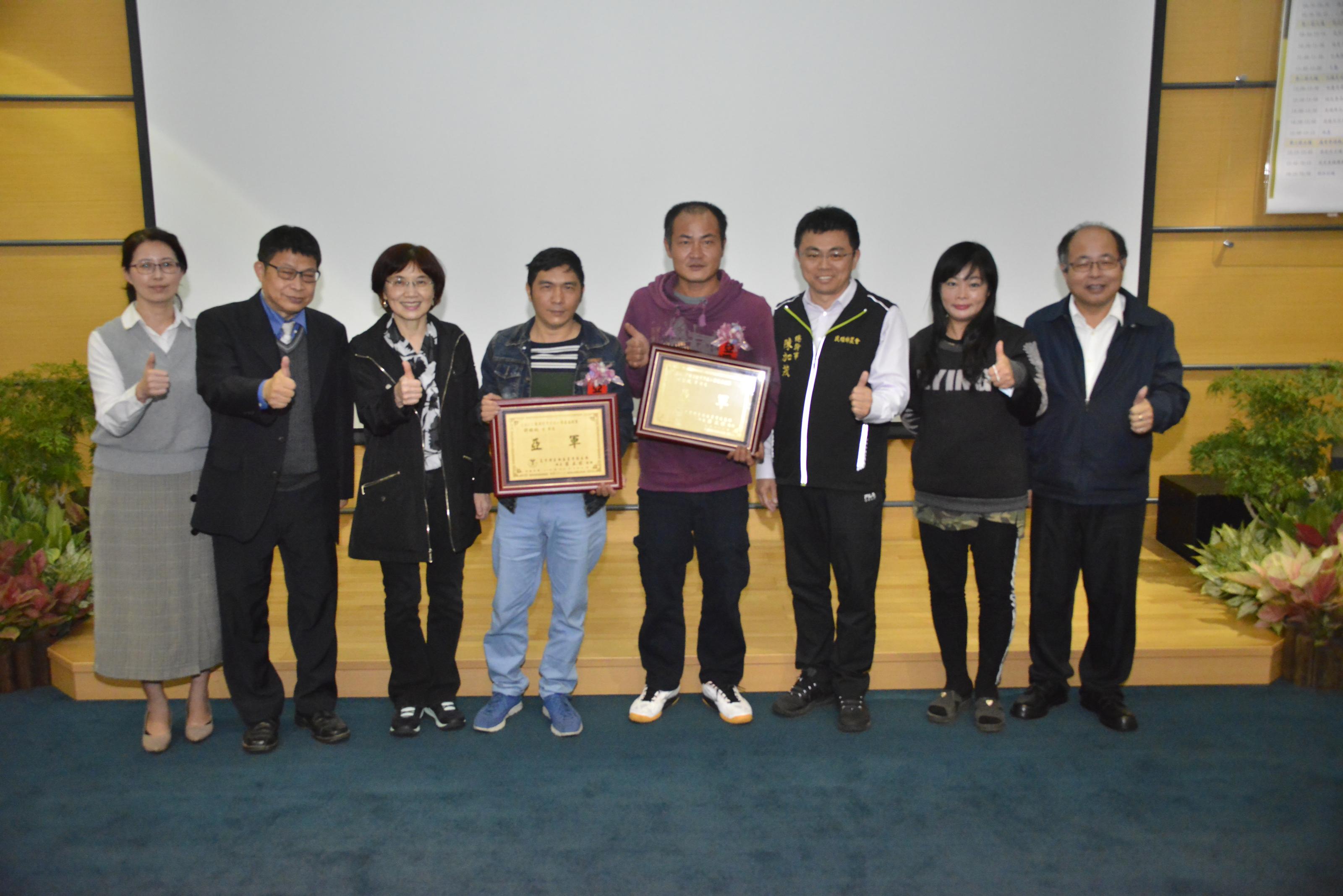 「小果番茄亞軍」得獎農友大合照