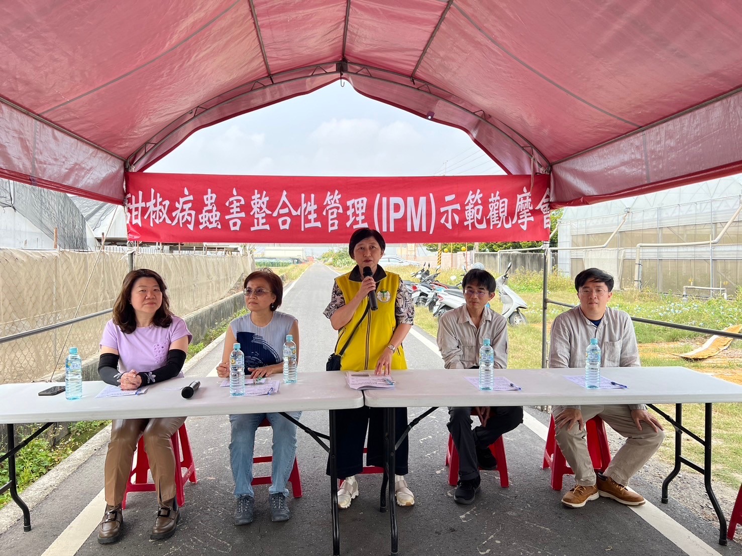 本場黃惠琳秘書開場主持觀摩會