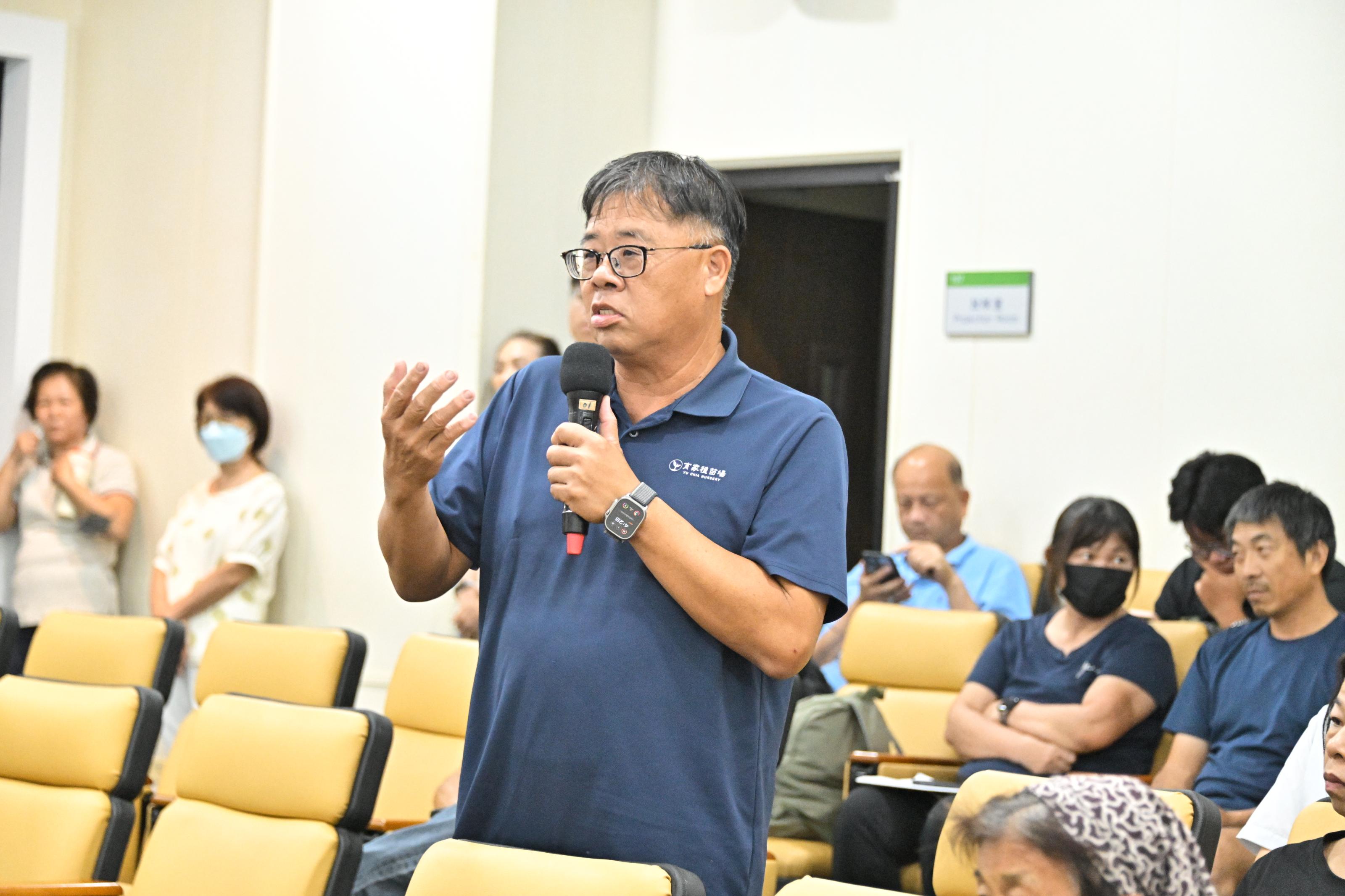 育家種苗場負責人提問驗證需知規範落實與苗場實際操作兩者之落差如何弭平