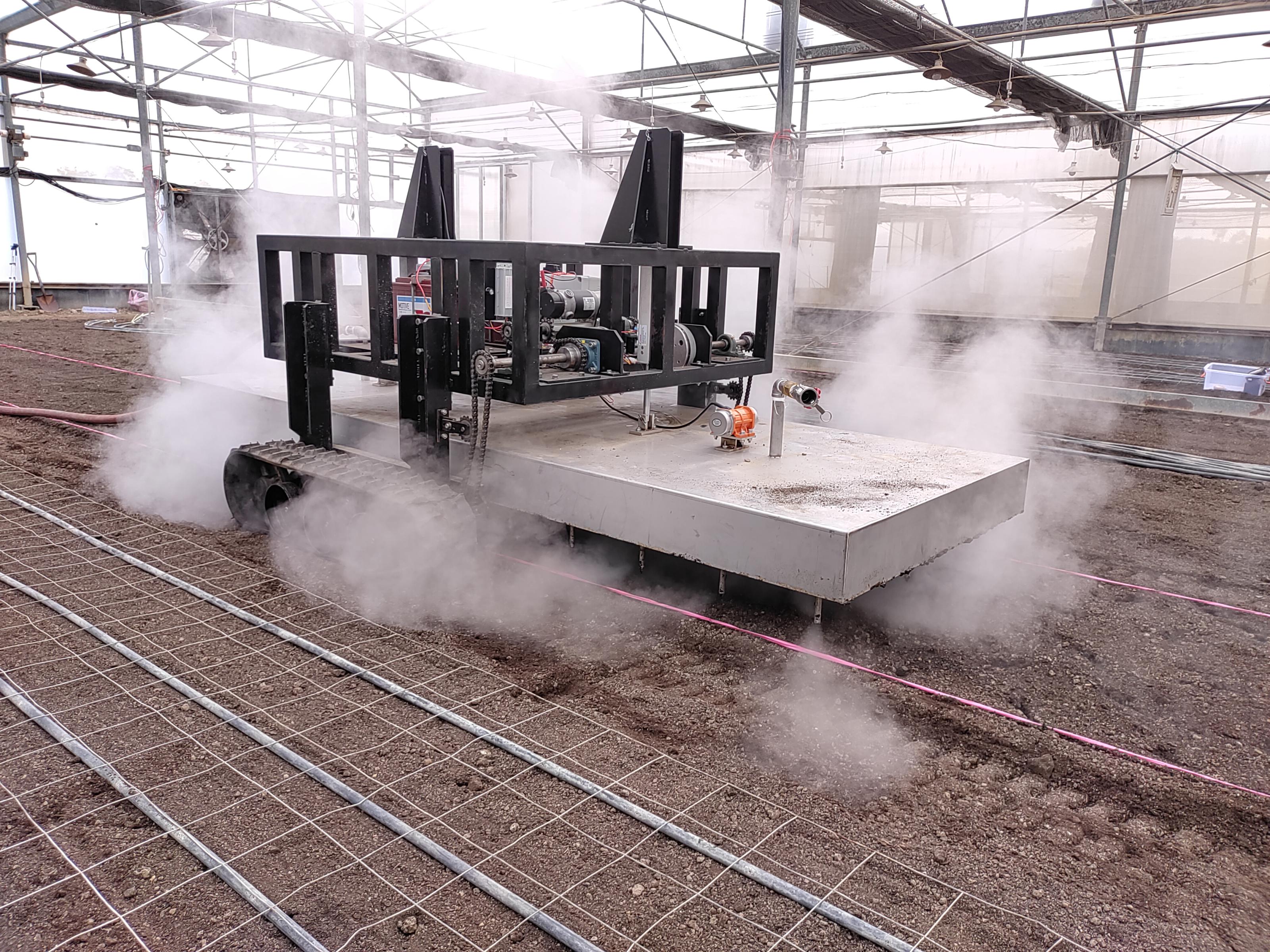 自走式土壤蒸汽消毒機