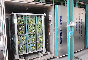 Vacuum cooling facility 